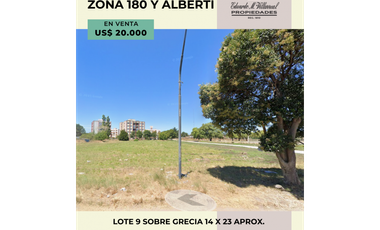 Terreno en Grecia y Alberti Lote 9