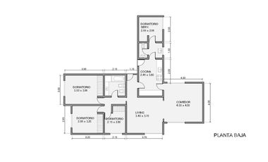 Venta de departamento de 3/4  dormitorios en La Plata