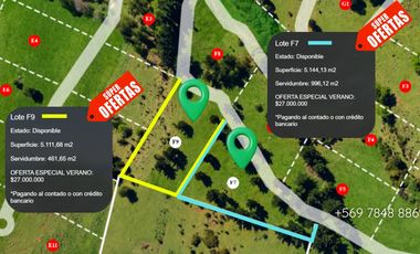 OPORTUNIDAD!! FUTRONO LOTES A 27 MILLONES