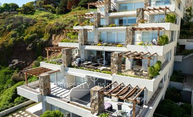 ARRIENDO POR DIA Departamento sobre la playa de Costa Cachagua