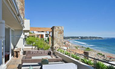 ARRIENDO POR DIA Departamento sobre la playa de Costa Cachagua