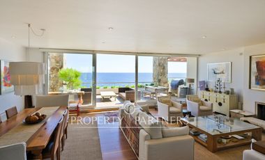 ARRIENDO POR DIA Departamento sobre la playa de Costa Cachagua