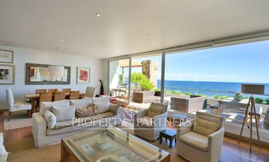 ARRIENDO POR DIA Departamento sobre la playa de Costa Cachagua