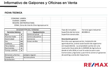 Propiedad Limpia, muy bien conectada en Lampa