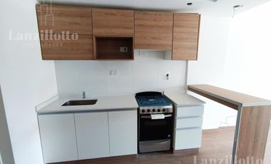 Mono a estrenar de 38mts , caldera individual, mesada tipo silestone! Placard!