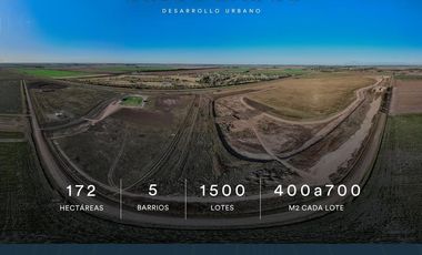 Venta Terreno de 450m2 en Cinco Lagos, Ibarlucea