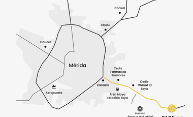 Terreno para Bodega Industrial en Venta en Seyé, Seyé Yucatán