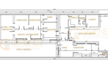 Casa apta profesional en zona hospital de Luján