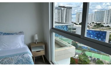 Apartamento Amoblado con permiso de turismo en Playa Salguero 005