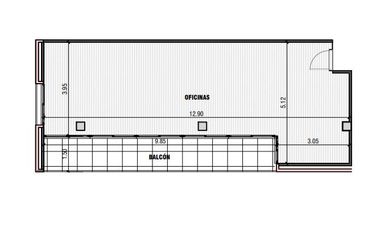 VENTA - Oficina en Galinda - Apta Blanqueo de Capitales - Funes