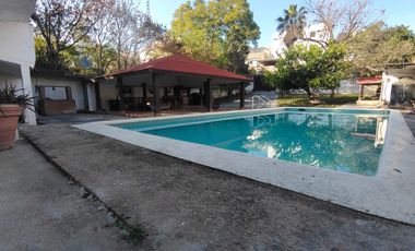 CASA TIPO QUINTA CON ALBERCA EN RENTA ZONA EL BARRO CARRETERA NACIONAL