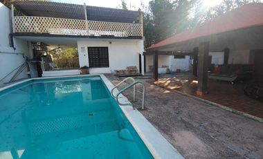 CASA TIPO QUINTA CON ALBERCA EN RENTA ZONA EL BARRO CARRETERA NACIONAL