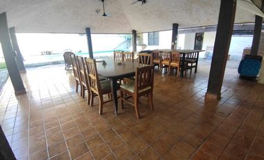 CASA TIPO QUINTA CON ALBERCA EN RENTA ZONA EL BARRO CARRETERA NACIONAL