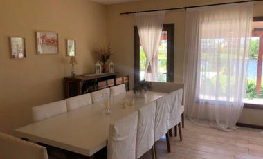 Alquiler Excelente Casa a la LAGUNA en San Benito ENERO TEMPORARIO pileta