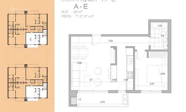 Tigre, venta, excelente 2 ambientes c/parrilla, impecable