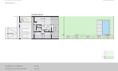 Venta casa Funes barrio abierto Don Mateo a estrenar 3 dormitorios calidad