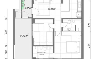 Venta Ph al frente 3 ambientes