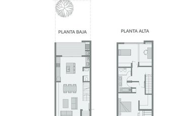 Townhouse de 2 dormitorios en venta en Condominio Privado en Benavidez