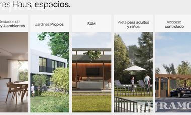 Townhouse de 2 dormitorios en venta en Condominio Privado en Benavidez