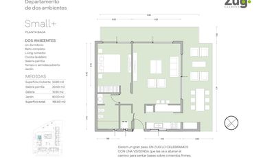 Departamento en ZUG Caamaño