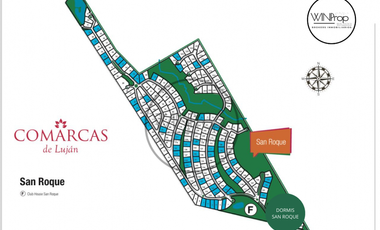 CASA EN VENTA - CLUB CAMPO SAN ROQUE LUJN A ESTRENAR