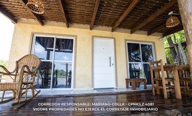 ISLA PRIVADA EN VENTA SOBRE EL RÍO SAN ANTONIO | 2.010 M² CON 4 CABAÑAS