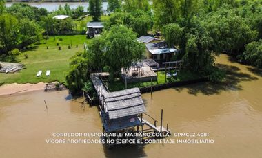 ISLA PRIVADA EN VENTA SOBRE EL RÍO SAN ANTONIO | 2.010 M² CON 4 CABAÑAS