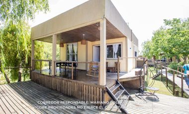 ISLA PRIVADA EN VENTA SOBRE EL RÍO SAN ANTONIO | 2.010 M² CON 4 CABAÑAS