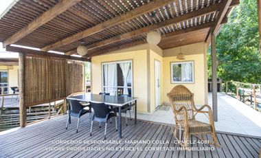 ISLA PRIVADA EN VENTA SOBRE EL RÍO SAN ANTONIO | 2.010 M² CON 4 CABAÑAS