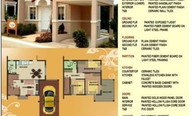 3 Bedroom House and Lot 2 Toilet and Bath at San Jose Del Monte Bulacan