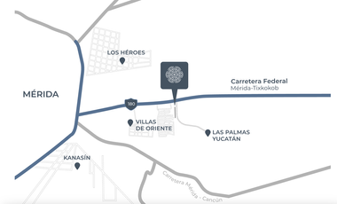 Terreno Comercial en Venta en Villas de Oriente, Mérida Yucatán