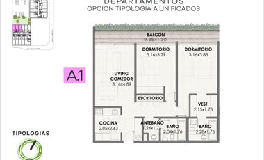 Departamento A ESTRENAR en   Don Torcuato