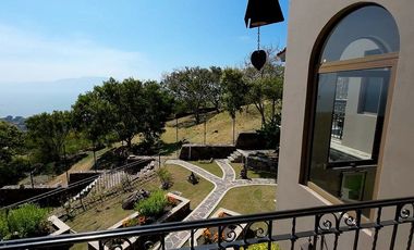 Casa de lujo en venta Chapala vista panorámica; San Juan Cosalá