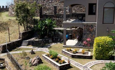 Casa de lujo en venta Chapala vista panorámica; San Juan Cosalá