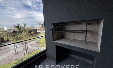 Departamento en Milennia 3 ambieentes con balcon terraza y parrilla - Seguridad 24 hs