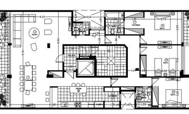 Departamento 4 ambientes en pozo en Lanús Oeste