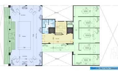 Departamento 4 ambientes 218mts   terraza privada en Lanús Oeste