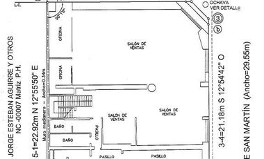 Edificio de Oficinas sobre Av. San Martín en Mendoza Capital