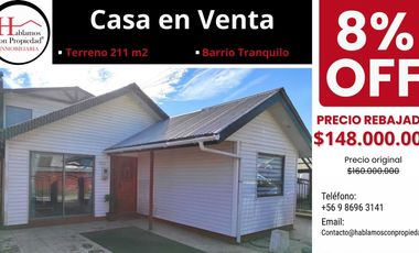 Casa en venta  en AYSÉN