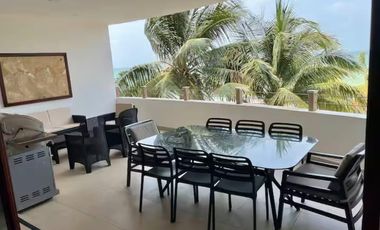 Departamento en venta, San Bruno, Telchac Puerto, Yucatan, frente al mar