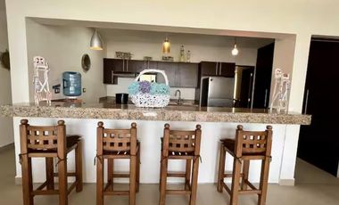 Departamento en venta, San Bruno, Telchac Puerto, Yucatan, frente al mar