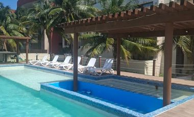Departamento en venta, San Bruno, Telchac Puerto, Yucatan, frente al mar