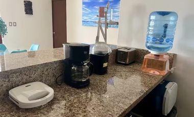 Departamento en venta, San Bruno, Telchac Puerto, Yucatan, frente al mar