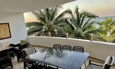 Departamento en venta, San Bruno, Telchac Puerto, Yucatan, frente al mar