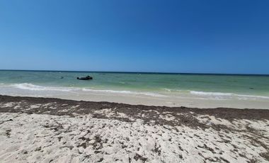 Departamento en venta, San Bruno, Telchac Puerto, Yucatan, frente al mar