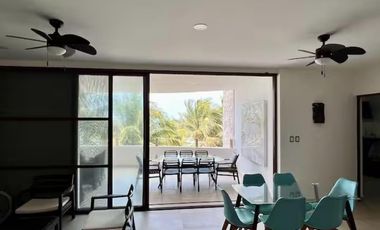 Departamento en venta, San Bruno, Telchac Puerto, Yucatan, frente al mar