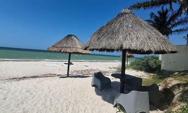 Departamento en venta, San Bruno, Telchac Puerto, Yucatan, frente al mar