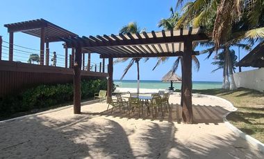 Departamento en venta, San Bruno, Telchac Puerto, Yucatan, frente al mar