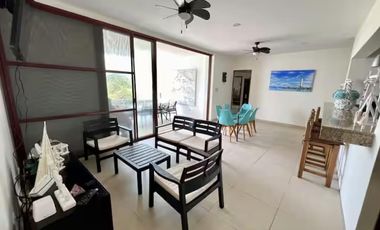 Departamento en venta, San Bruno, Telchac Puerto, Yucatan, frente al mar
