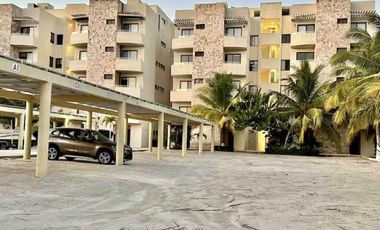 Departamento en venta, San Bruno, Telchac Puerto, Yucatan, frente al mar